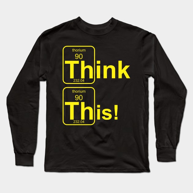 Think This! Long Sleeve T-Shirt by Cavalrysword